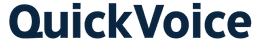 QuickVoice Light Mode Logo