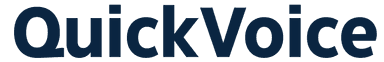 QuickVoice Light Mode Logo